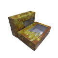 Custom Made Corrugated Fruit Box with PVC Window